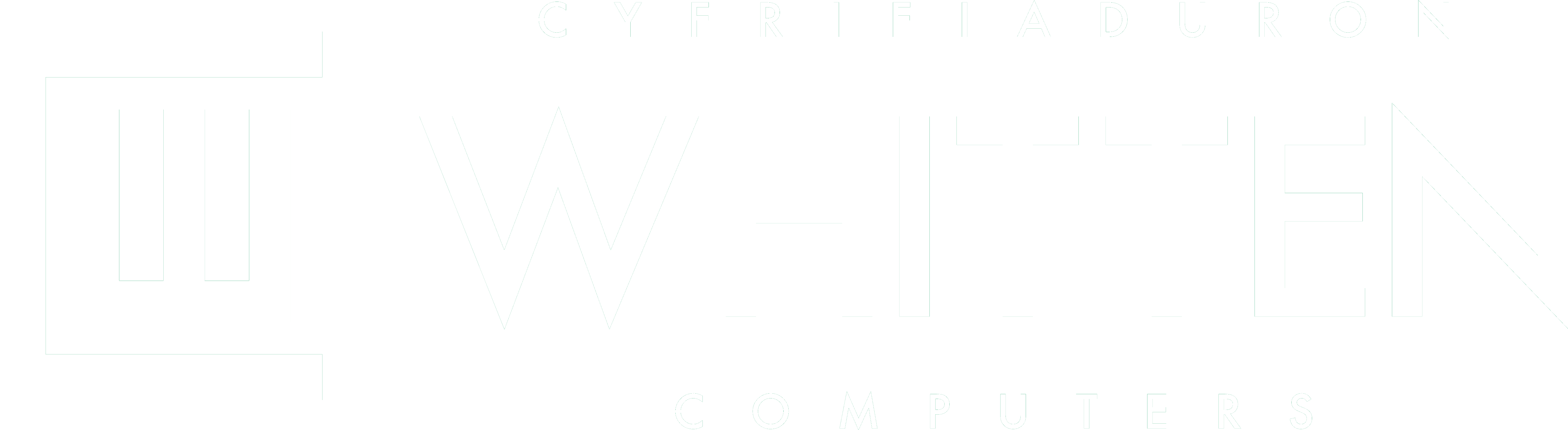 Cyfrifiaduron Whitten Computers Logo